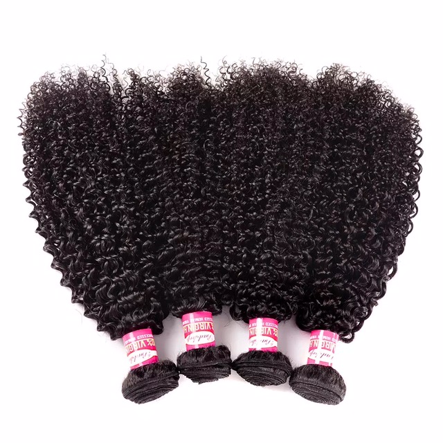 Peruvian Kinky Curly Bundle [1 bundle]-humam hair 1pc/100g remy virgin