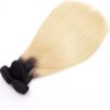 3 Bundles Straight 1b/613 Remy Hair With Closure-hairstyle360