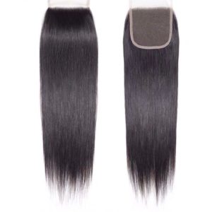 12a Straight Brazilian Hair Bundle with Closure