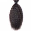12a Yaki Kinky Straight Brazilian Hair With Closure