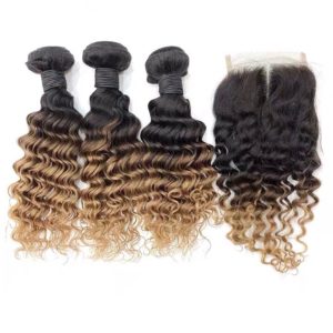 10a Deep Wave Brazilian Hair TB/4/27