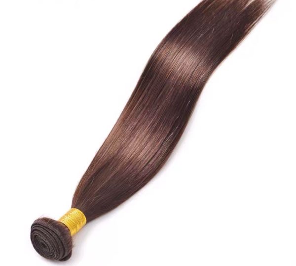 10a Brown Brazilian Straight Hair with closure 3