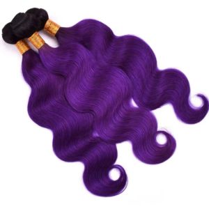 Purple Body Wave Peruvian Hair Bundle
