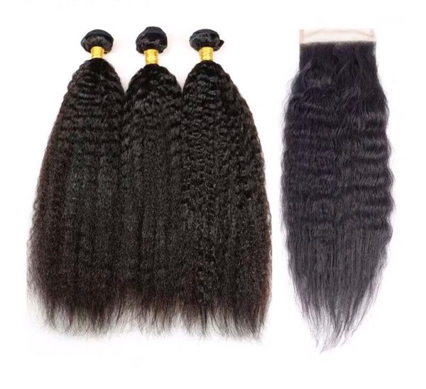 Kinky Straight Peruvian Hair