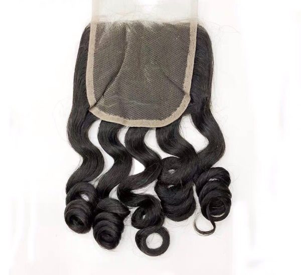 12A Fumi Curl Brazilian Virgin Remy Human Hair With Closure