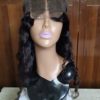 10A 100% human hair deep wave 4x4 lace wig