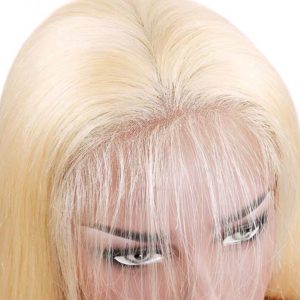 Straight Blonde Brazilian Lace Front Wig