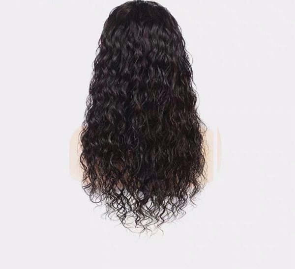 10A Brazilian Human Hair Natural Wave Curly Lace Frontal Wig