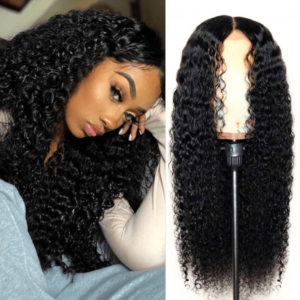 12A deep wave 4*4 lace wig