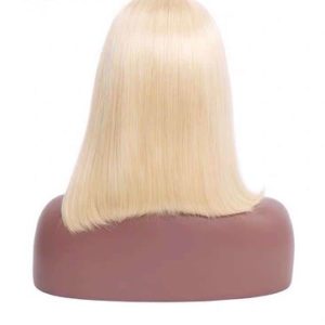 Brazilian Straight Blonde Bob Wig 613