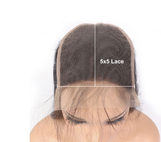 what is a 5x5 lace wig