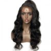 Brazilian body wave preplucked full lace wig