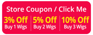 Human hair wigs promotions and discounts