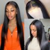 Straight Hair 5x5 Closure Lace Wig,wig install