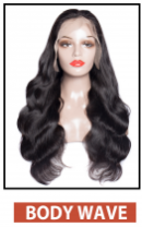 body wave human hair frontal wig